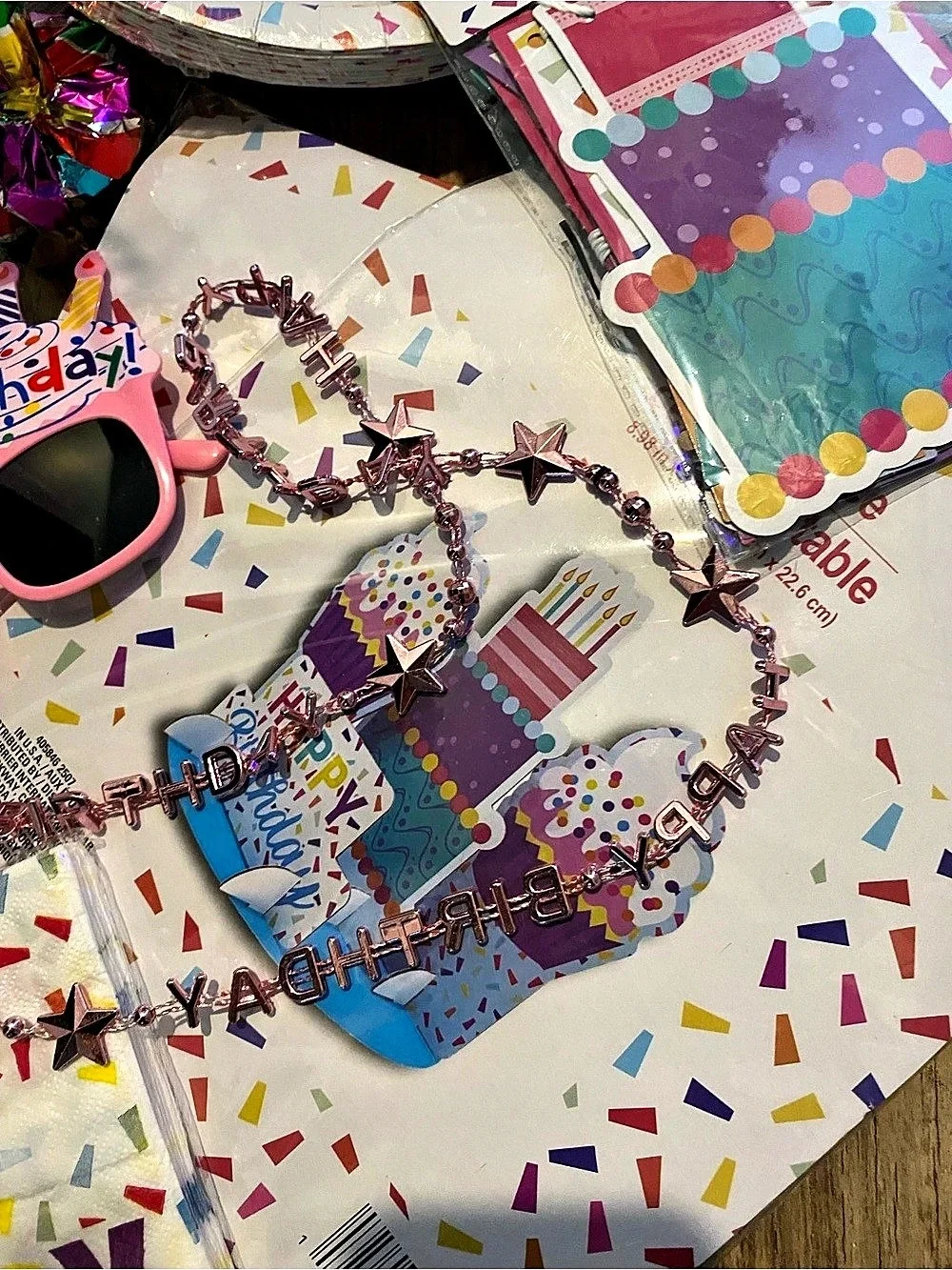 Multicolor Birthday Party Decorations NWT